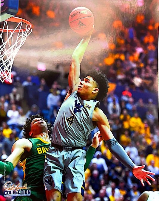Deuce McBride #4 WVU Basketball 8x10 Print Only (Not Signed)
