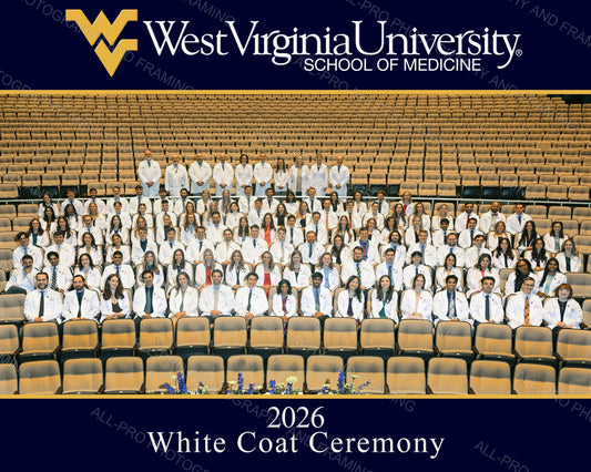 2026 White Coat Ceremony Print - 8x10group